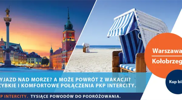 Warszawa-Kołobrzeg: Pociąg, auto, autobus? Porównaj i wybierz!