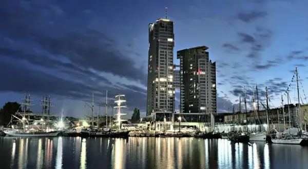 Sea Towers Gdynia: Ile pięter? Wysokość, taras i ciekawostki